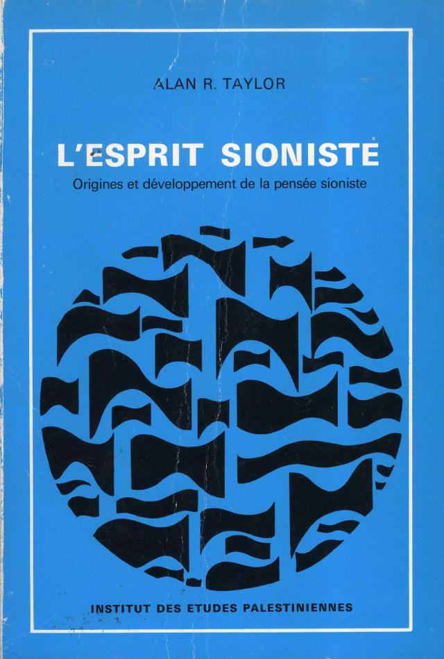 L’esprit sioniste