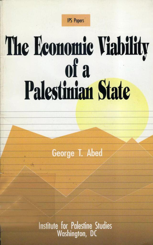 The Economic Viability of a Palestinian State